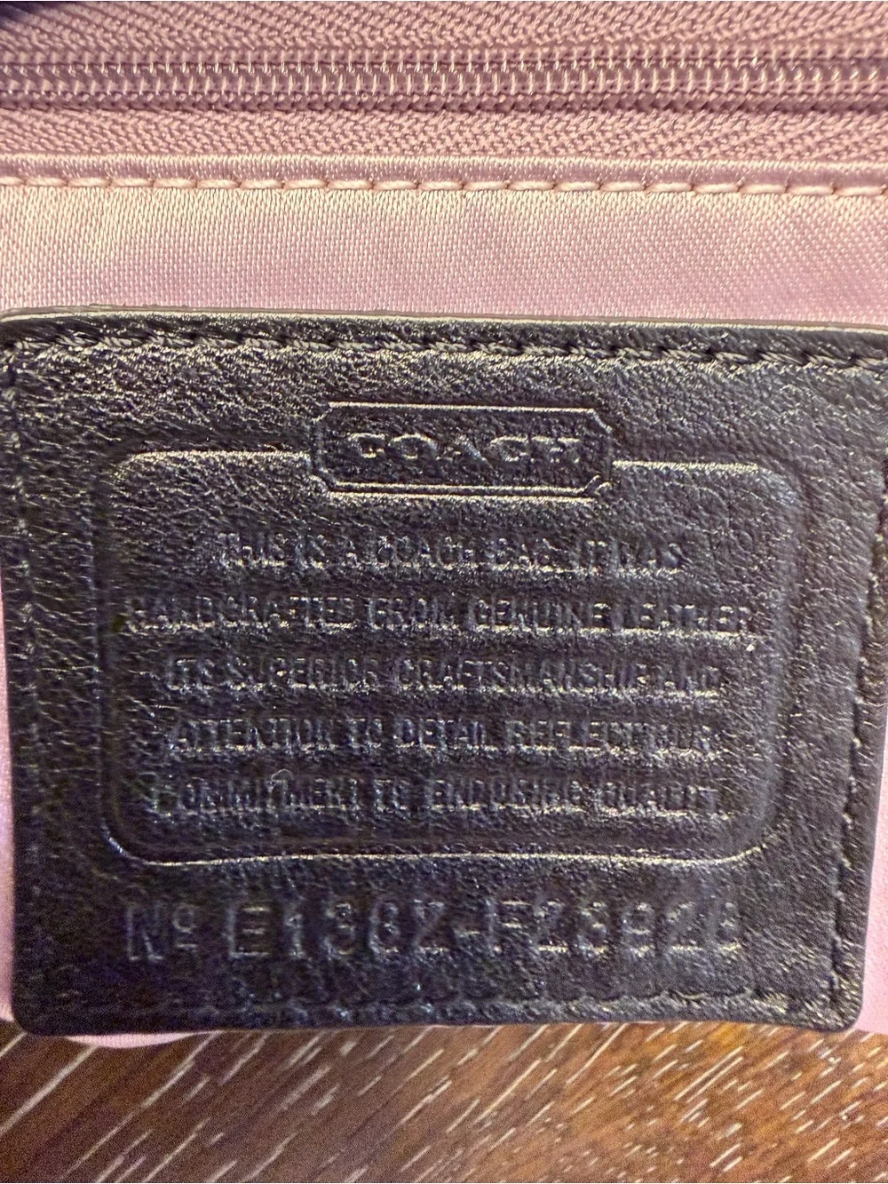 Coach Ashley Black Gathered Leather Shoulder Bag with Brass Accent F23928